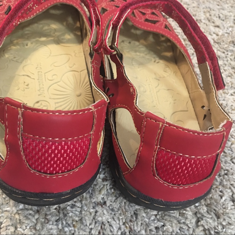 JBU Wildflower Vegan Textile Comfort Shoes Size 8 - Picture 5 of 9